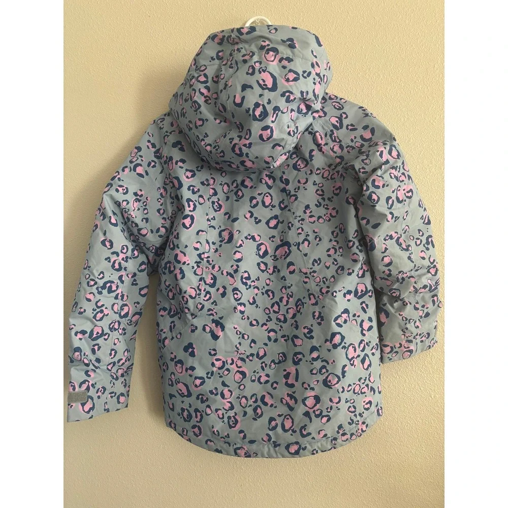 Burton Hillslope 2L Snowboard Jacket Kids Small Blue Insulated Waterproof